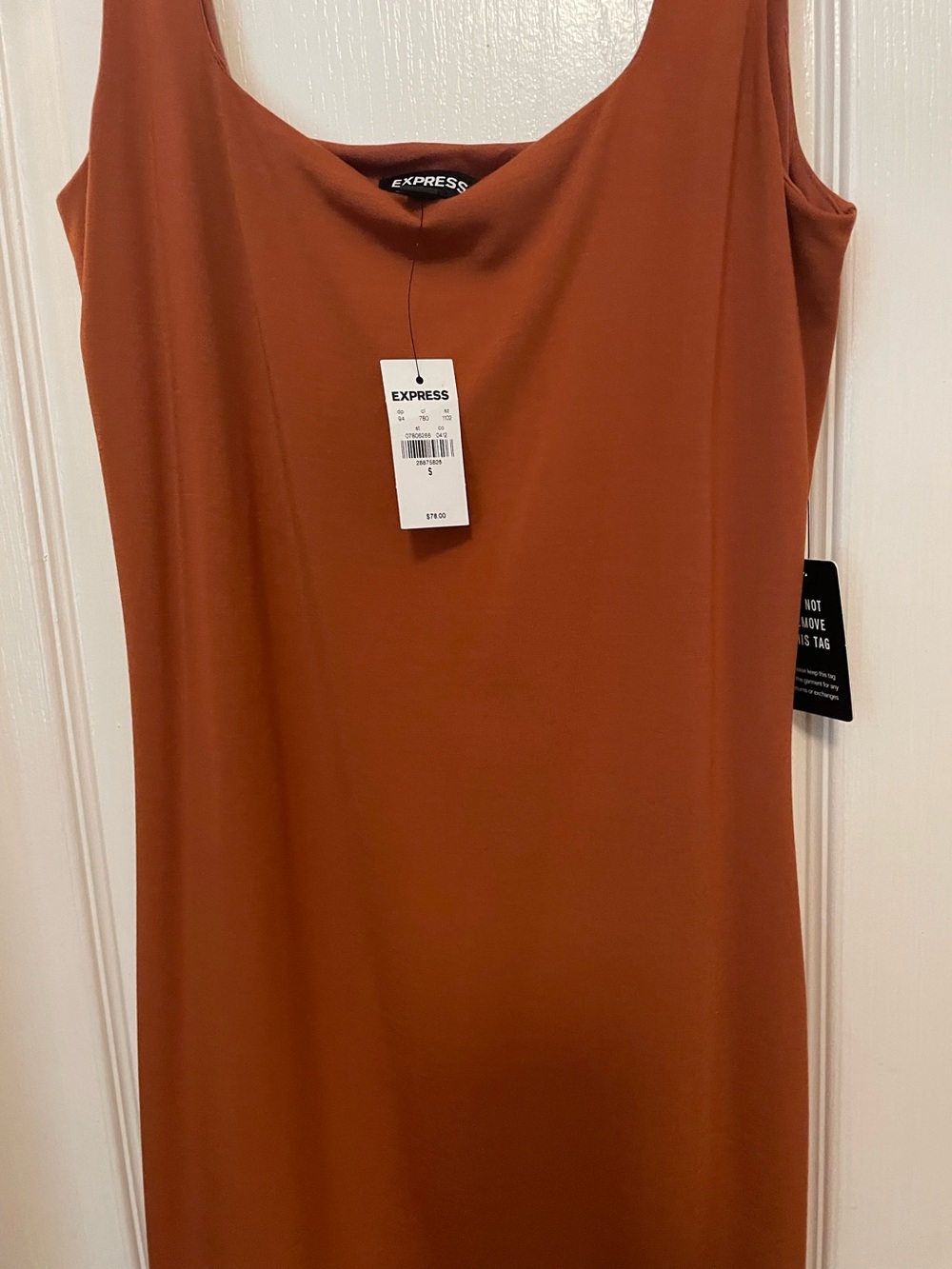 Express Women’s Midi Dress w/side Slip NWT
